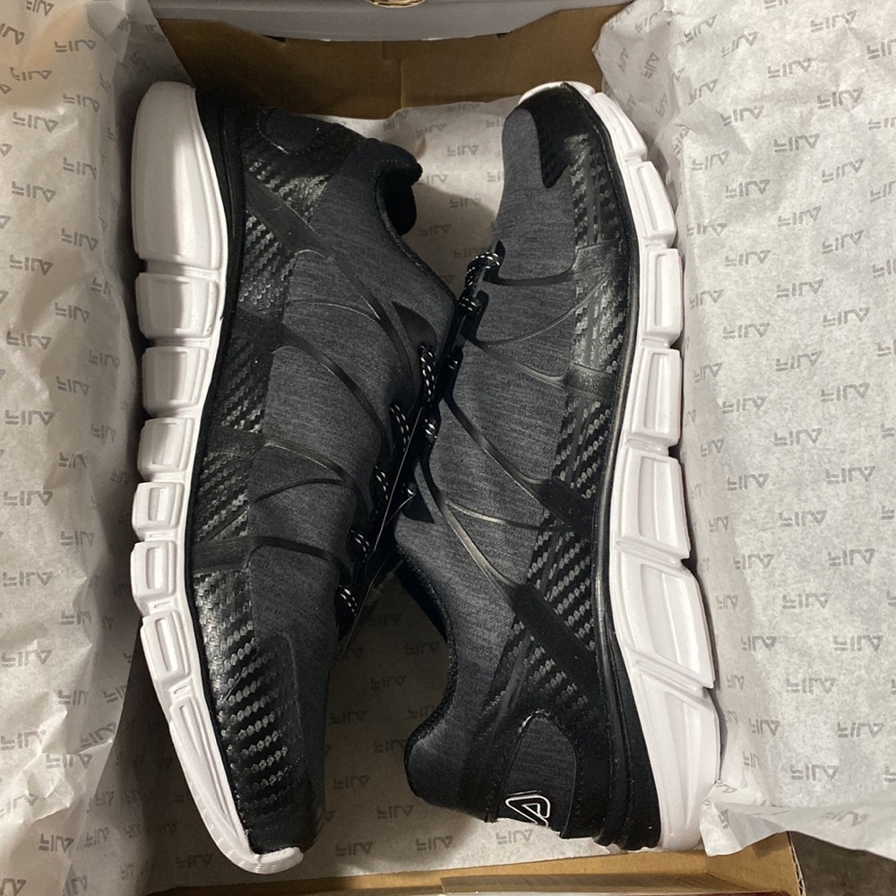 🆕 Fila Memory Speedglide 4 Running Shoes Black NIB